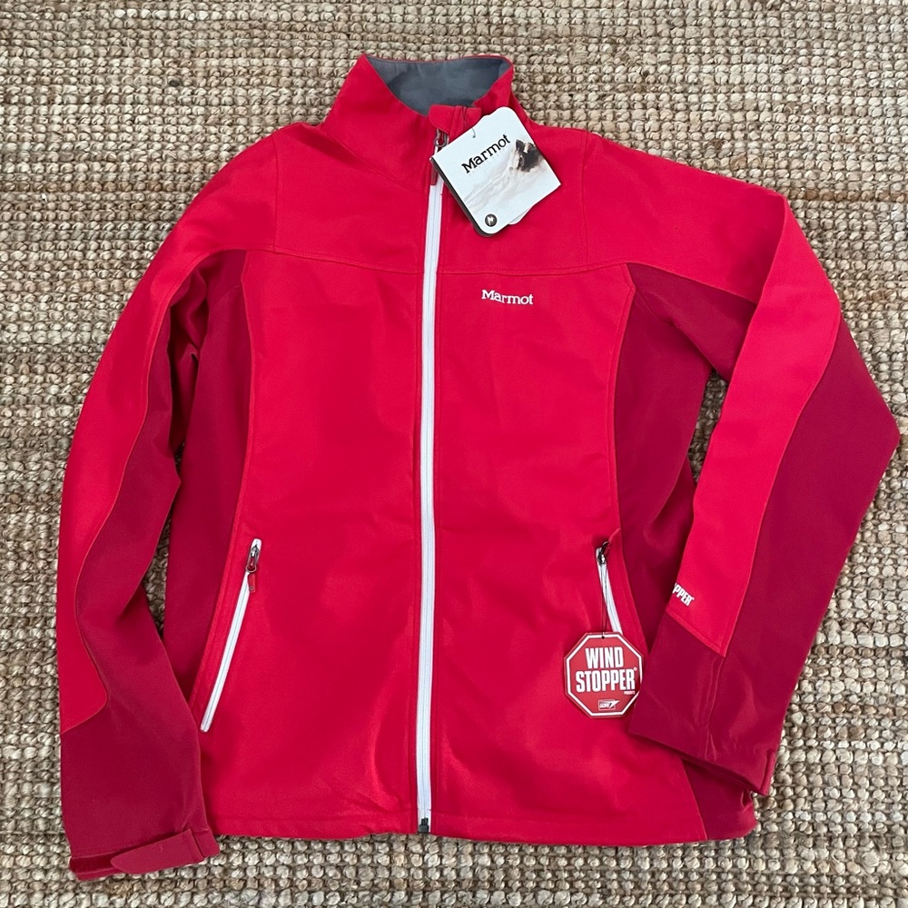 MARMOT WOMENS LEADVILLE JACKET SIZE L NWT WINDSTOPPER GORE